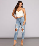 World's Your Oyster Pearl Bustier