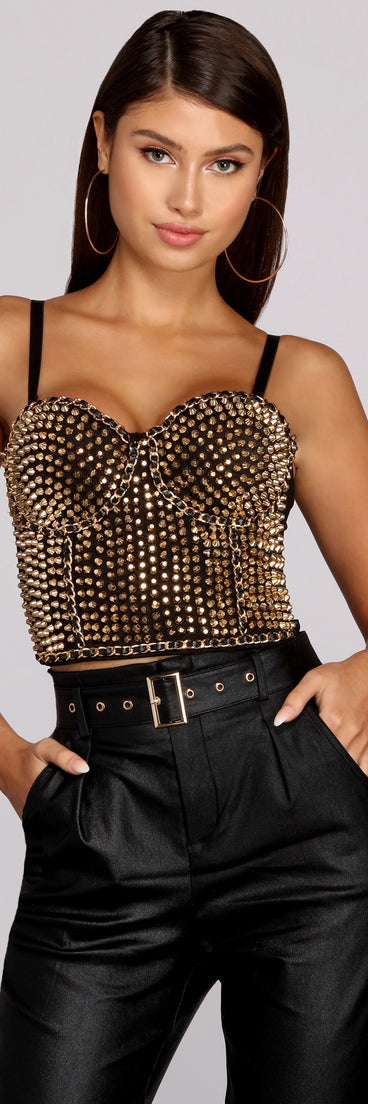 Studded And Stylin' Bustier