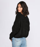 With fun and flirty details, Keep It Cozy Chenille Sweater shows off your unique style for a trendy outfit for the summer season!
