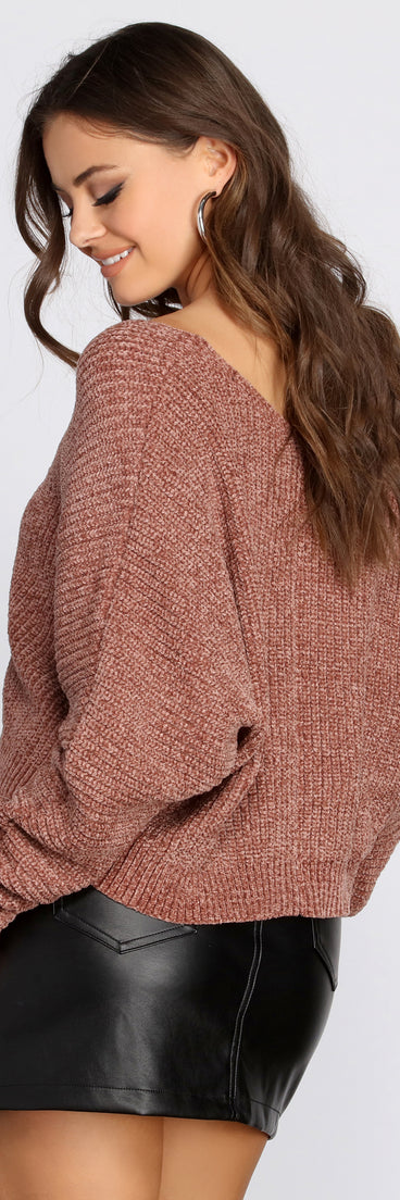 Keep It Cozy Chenille Sweater
