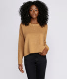 Owning Knit Ribbed Sweater
