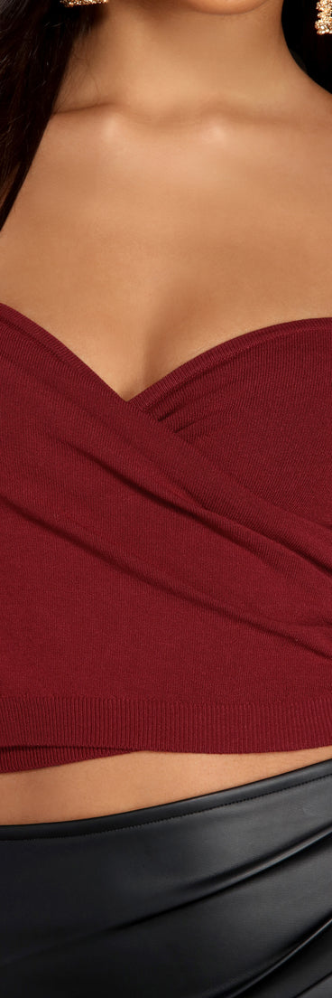 Simply Stylish Off The Shoulder Crop Top