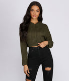 Casual Vibe Cropped Hoodie for 2022 festival outfits, festival dress, outfits for raves, concert outfits, and/or club outfits