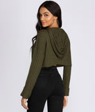 Casual Vibe Cropped Hoodie for 2022 festival outfits, festival dress, outfits for raves, concert outfits, and/or club outfits