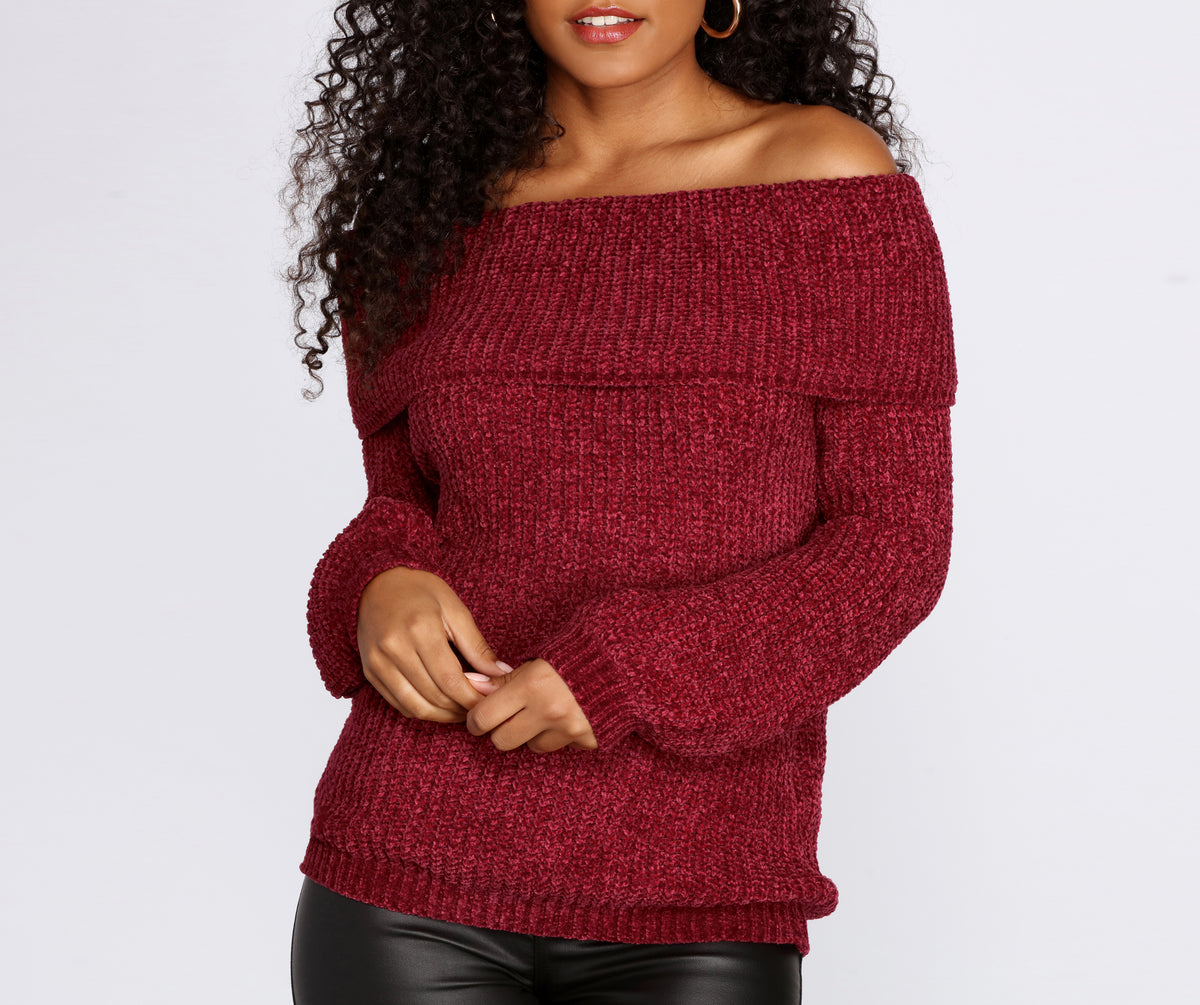 Soft And Cozy Chenille Sweater