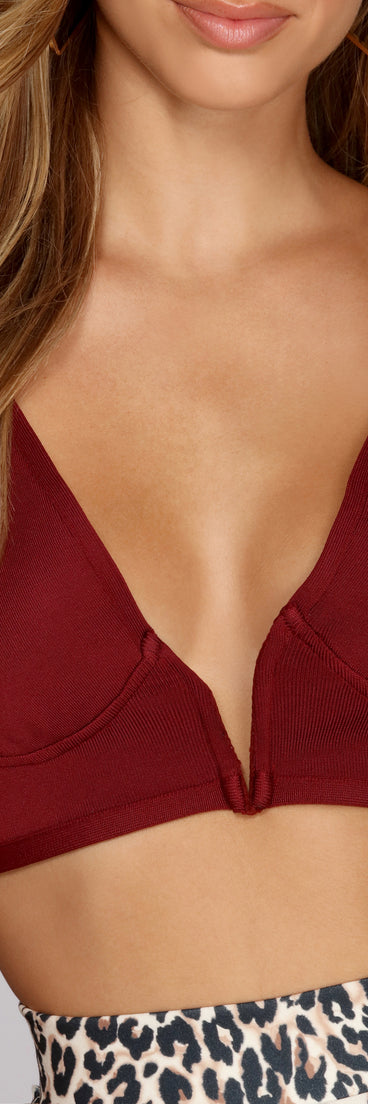 Take The Plunge Crop Top