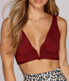 Take The Plunge Crop Top