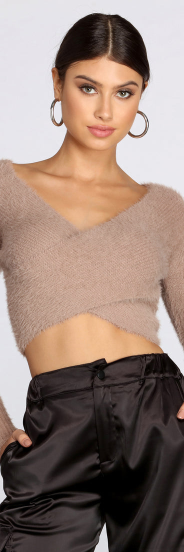 Bat Your Lashes Crop Top