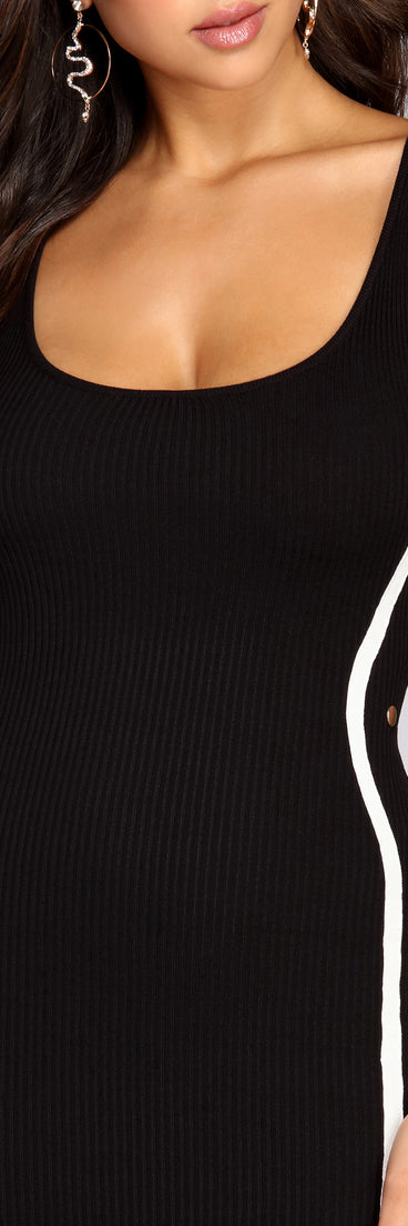 Ready For My Snap Midi Dress