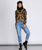 Won't Stop Leopard Print Cardigan for 2022 festival outfits, festival dress, outfits for raves, concert outfits, and/or club outfits