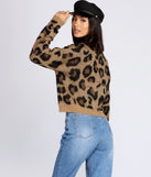 Won't Stop Leopard Print Cardigan for 2022 festival outfits, festival dress, outfits for raves, concert outfits, and/or club outfits