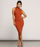 Owning Knit Midi Dress