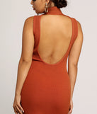Owning Knit Midi Dress