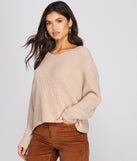 With fun and flirty details, Knot So Innocent Knit Sweater shows off your unique style for a trendy outfit for the summer season!