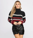 Striped For The Season Sweater