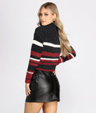 Striped For The Season Sweater