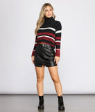 Striped For The Season Sweater