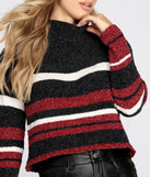 Striped For The Season Sweater