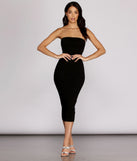 You’ll make a statement in Hourglass Sleeveless Sweater Dress as an NYE club dress, a tight dress for holiday parties, sexy clubwear, or a sultry bodycon dress for that fitted silhouette.