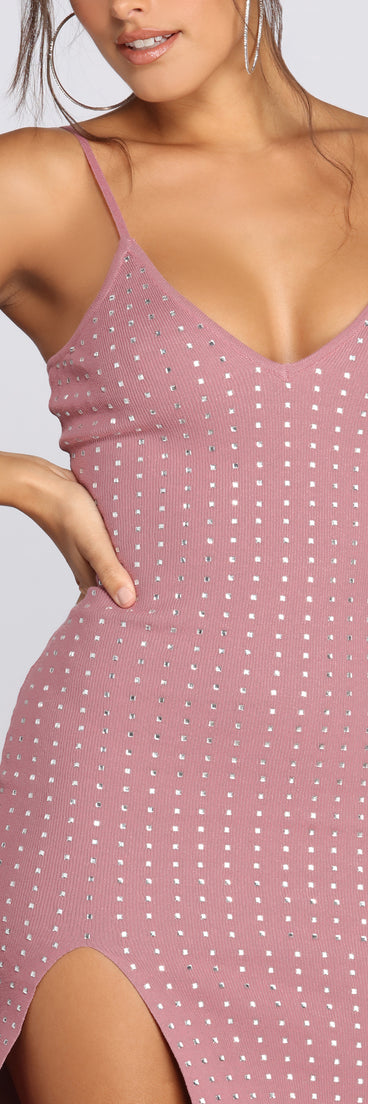 The Glam Queen Rhinestone Dress is a gorgeous pick as your 2023 prom dress or formal gown for wedding guest, spring bridesmaid, or army ball attire!