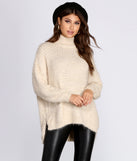With fun and flirty details, Cozy On Up Sweater shows off your unique style for a trendy outfit for the summer season!