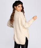 With fun and flirty details, Cozy On Up Sweater shows off your unique style for a trendy outfit for the summer season!