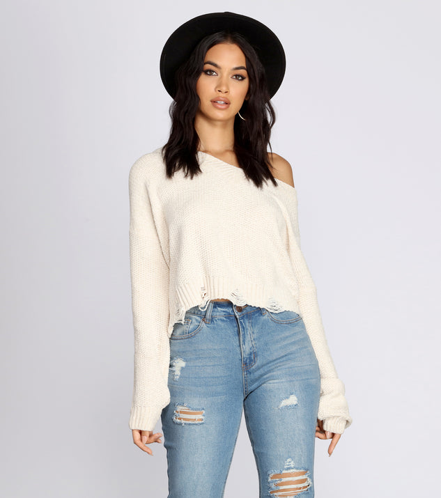 Chillin' With You Chenille Sweater