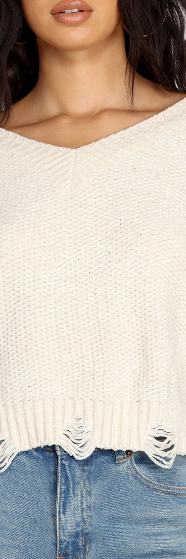 Chillin' With You Chenille Sweater