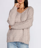 Fall Days Fuzzy Sweater