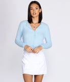 Get A Clue Fuzzy Cardigan