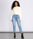 Fabulously Fuzzy Cropped Sweater