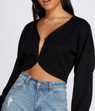 Cutie In A Cropped Cardigan