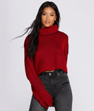 Throw It Back Ribbed Sweater