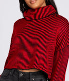 Throw It Back Ribbed Sweater