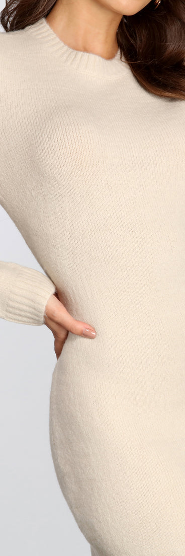 The Essential Sweater Dress