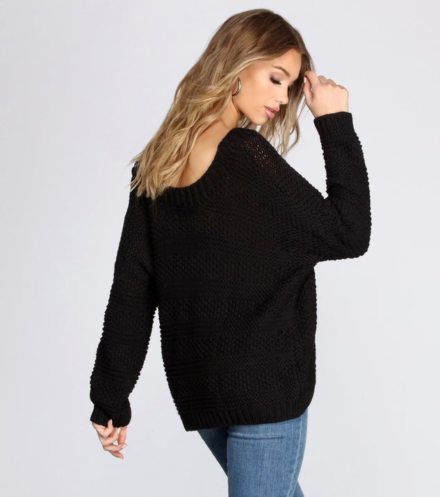 Comfy Cable Knit Sweater & Windsor