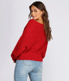 Off The Shoulder Cozy Sweater