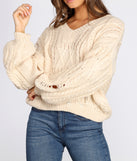 Cozy Cable Knit Sweater
