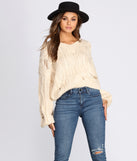 Cozy Cable Knit Sweater