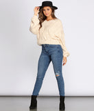 Cozy Cable Knit Sweater