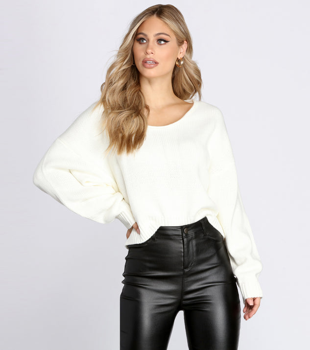 Long Sleeve Round Neck Sweater