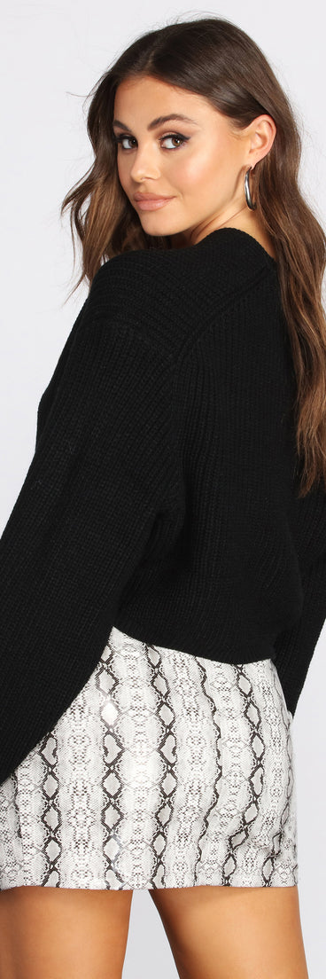 Cozy Cropped Sweater
