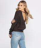 Wrapped Around My Heart Sweater