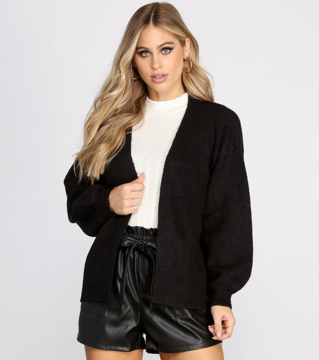 Keep Knit Cozy Cardigan
