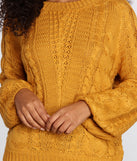 Cable Knit Cutie Sweater