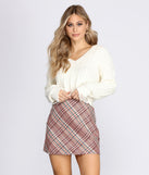 Cozy Distressed Cropped Sweater