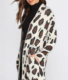 With fun and flirty details, A Long Time Obsession Leopard Cardigan shows off your unique style for a trendy outfit for the summer season!