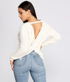 With fun and flirty details, Right Time, Right Place Chenille Sweater shows off your unique style for a trendy outfit for the summer season!
