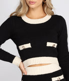 You’ll look stunning in the Ever So Chic Sweater when paired with its matching separate to create a glam clothing set perfect for parties, date nights, concert outfits, back-to-school attire, or for any summer event!