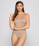 With fun and flirty details, Lace-Up Chic Sleeveless Bodysuit shows off your unique style for a trendy outfit for the summer season!